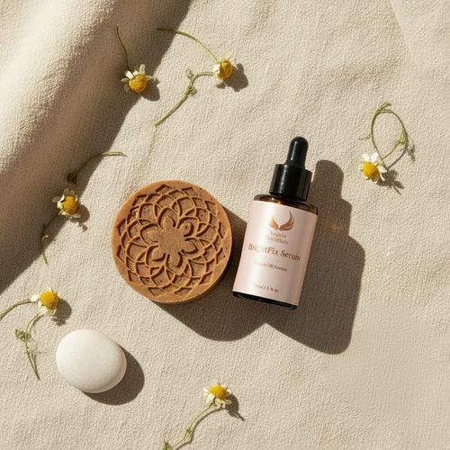 BrightFix Ritual – Flat Lay