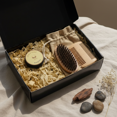 Oud & Wood Beard Balm Grooming Set