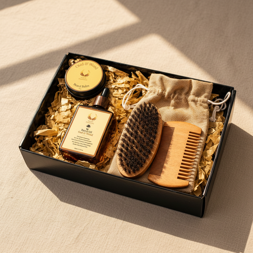 Complete Beard Ritual Set – Oud & Wood