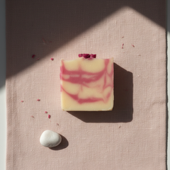 Soap Bar - Flat Lay with Soap Flower