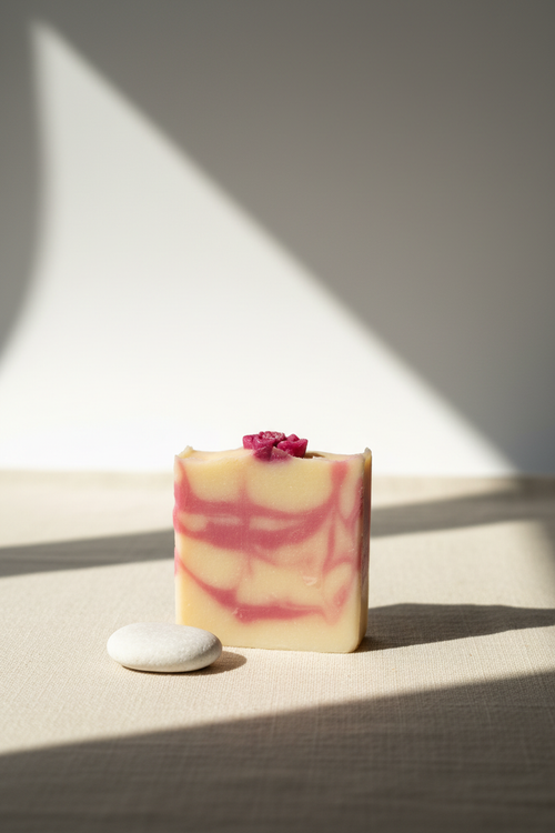 Soap Bar - Hero with Soap Flower